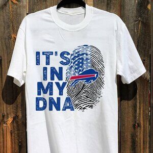 Buffalo Bills Football Tee, It's In My DNA Funny Fan Buffalo Bills T-Shirt